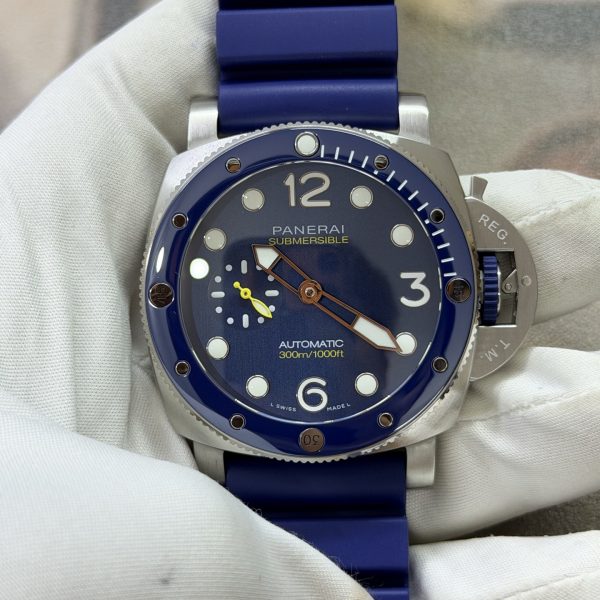 VS Factory Panerai Submersible 44mm Blue Ceramic (PAM01676) – Dandong — front product view