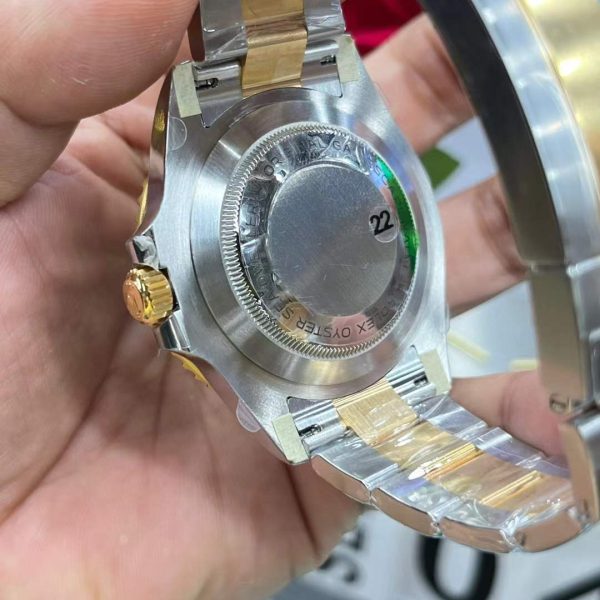VS Factory Rolex Sea-Dweller 43mm Two-Tone Yellow Gold Black Dial Ceramic Bezel Oyster Bracelet (126603) — detail view 7