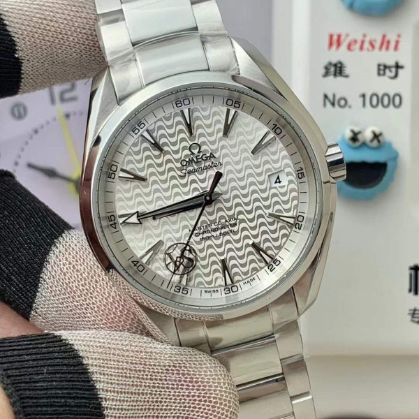 VS Factory Omega Seamaster Aqua Terra 150M “Silver Wave” (231.10.42.21.02.006) — detail view 2