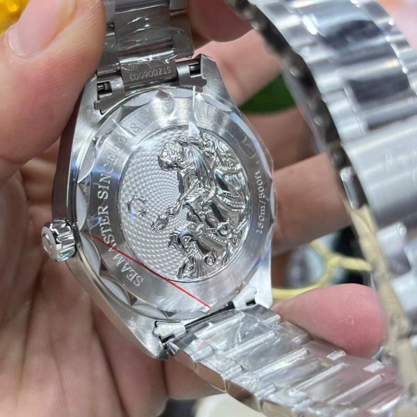 VS Factory Omega Seamaster Aqua Terra 150M Worldtimer 43mm “Summer Blue” 75th Anniversary… — detail view 6