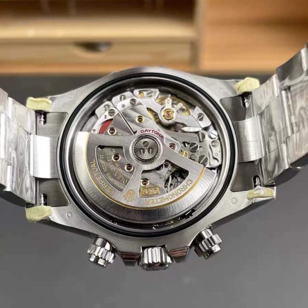 VS Factory Rolex Cosmograph Daytona 40mm Blue Dial White Gold (126509) — detail view 7