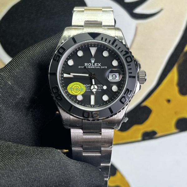 VS Factory Rolex Yacht-Master Titanium 42mm Black Dial (226627) — front product view