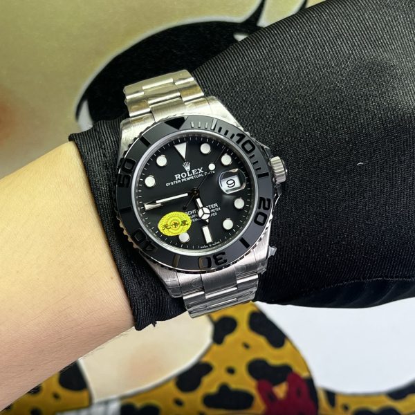 VS Factory Rolex Yacht-Master Titanium 42mm Black Dial (226627) — detail view 3