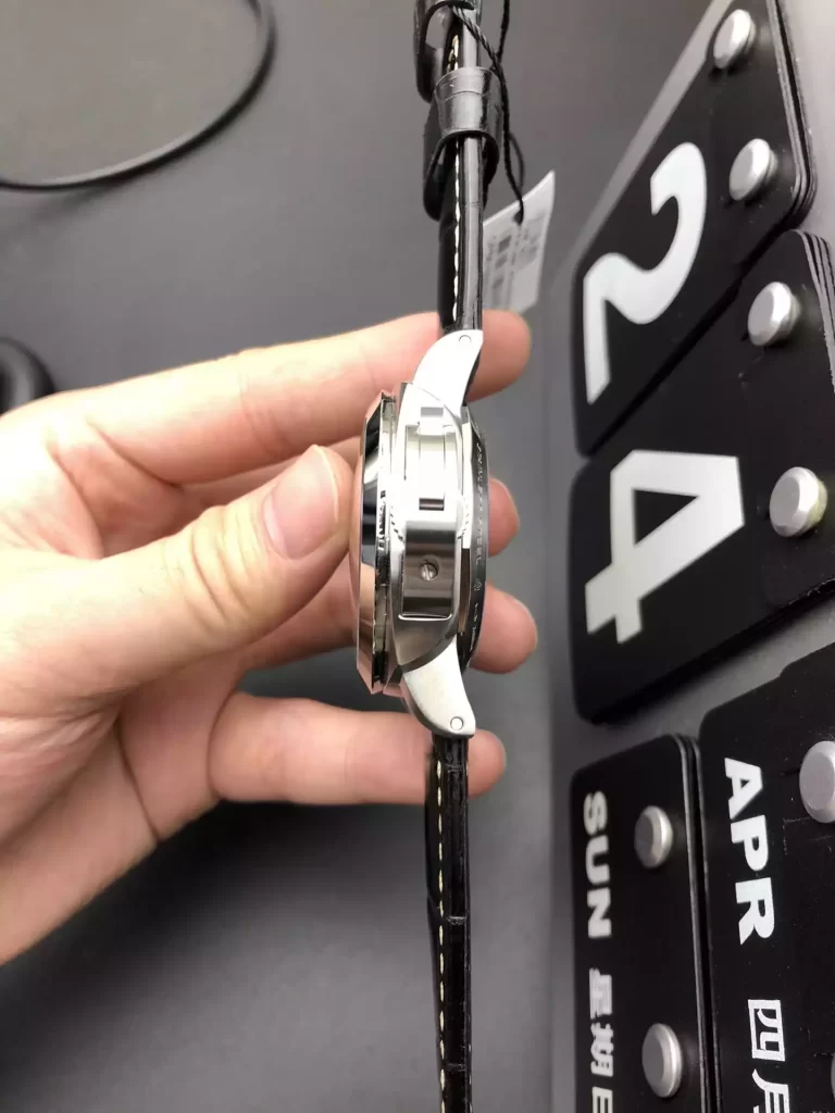 Panerai Luminor PAM00312 VSF Replica Watch — 44mm, Black Dial, Leather, P.9000 - Image 6