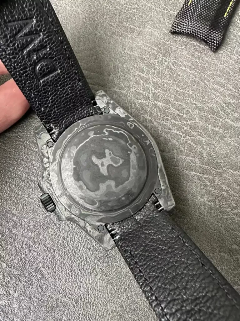 Rolex Submariner VSF Replica Watch — Forged Carbon Dial, Nylon, DiW Carbon Yellow Element, DD3135 - Image 5