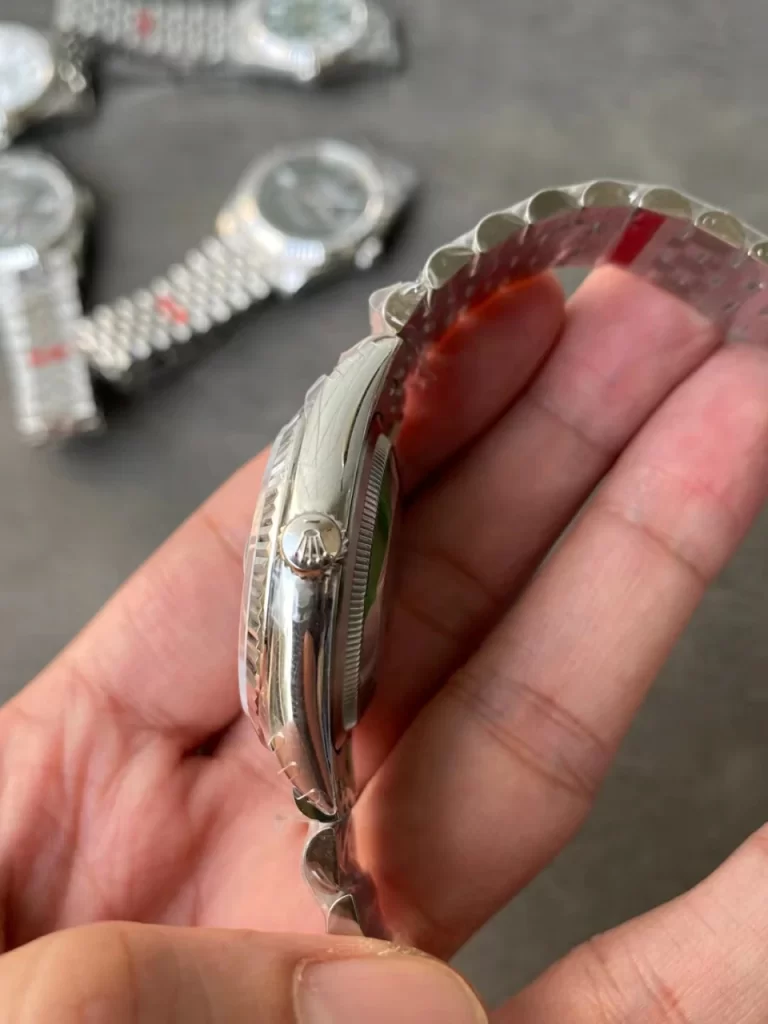 Rolex Datejust 36mm 116234 VSF Replica Watch — Green Dial, Jubilee, VS3235 - Image 4