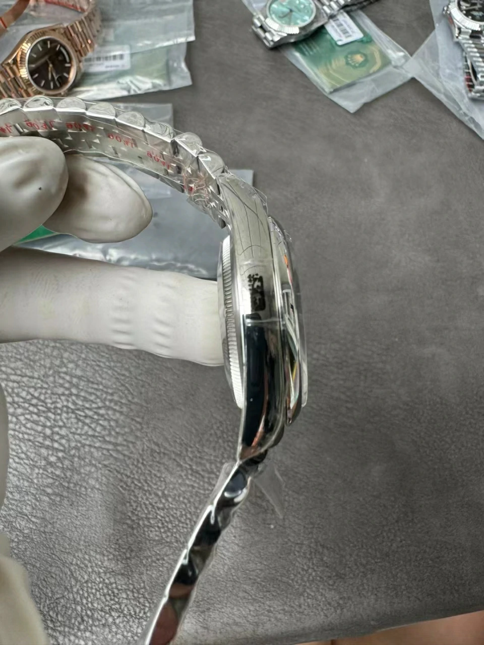 Rolex Datejust 36mm 126200 VSF Replica Watch — Wimbledon Dial, Smooth Bezel, Jubilee, DD3235 - Image 5