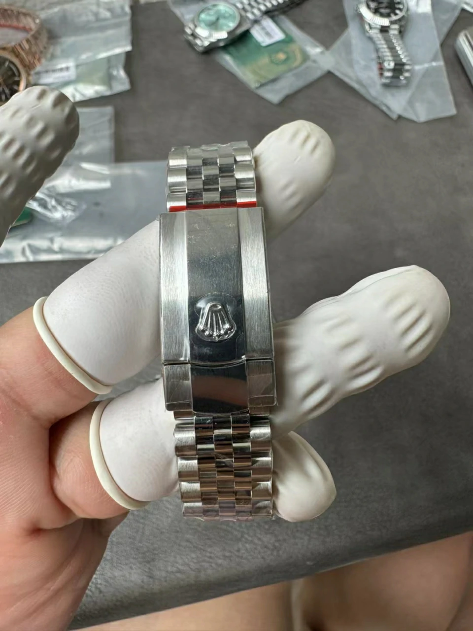 Rolex Datejust 36mm 126200 VSF Replica Watch — Wimbledon Dial, Smooth Bezel, Jubilee, DD3235 - Image 8